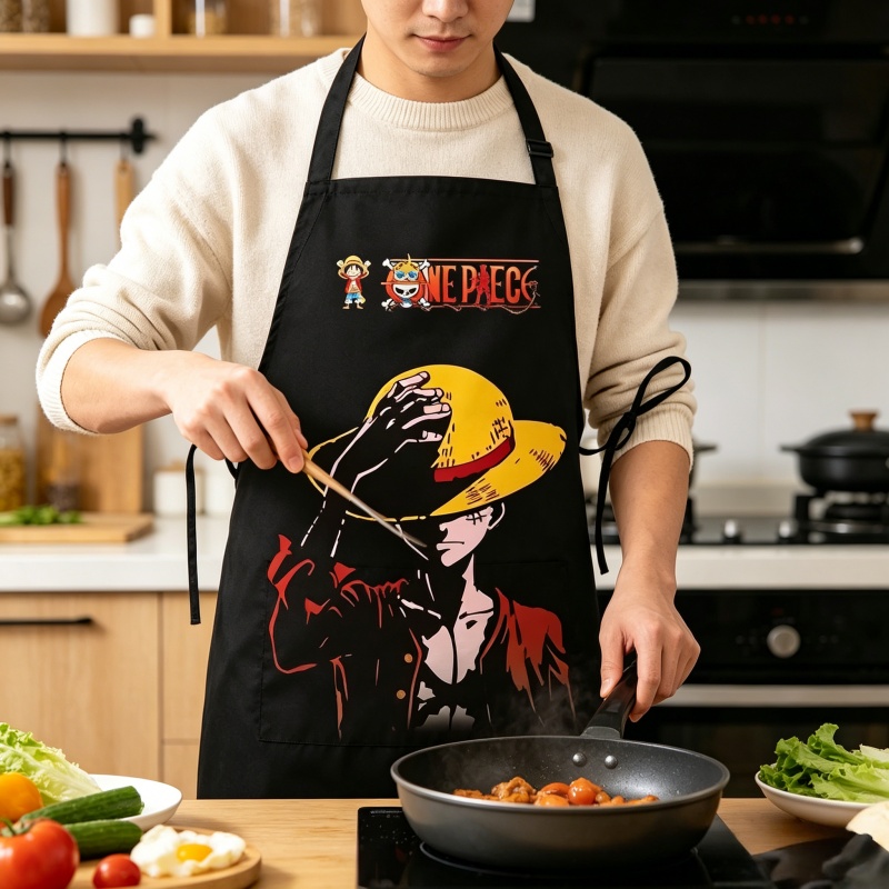 Kitchen Baking Items - One Piece Luffy Baskılı Çizgi Film