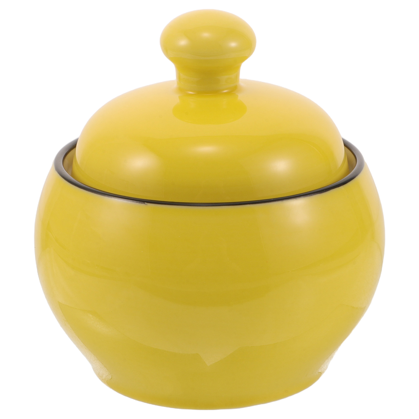 Kitchen Baking Storage Containers - Seramik Şekerlik, Fıçı Şeklinde Vintage Saklama