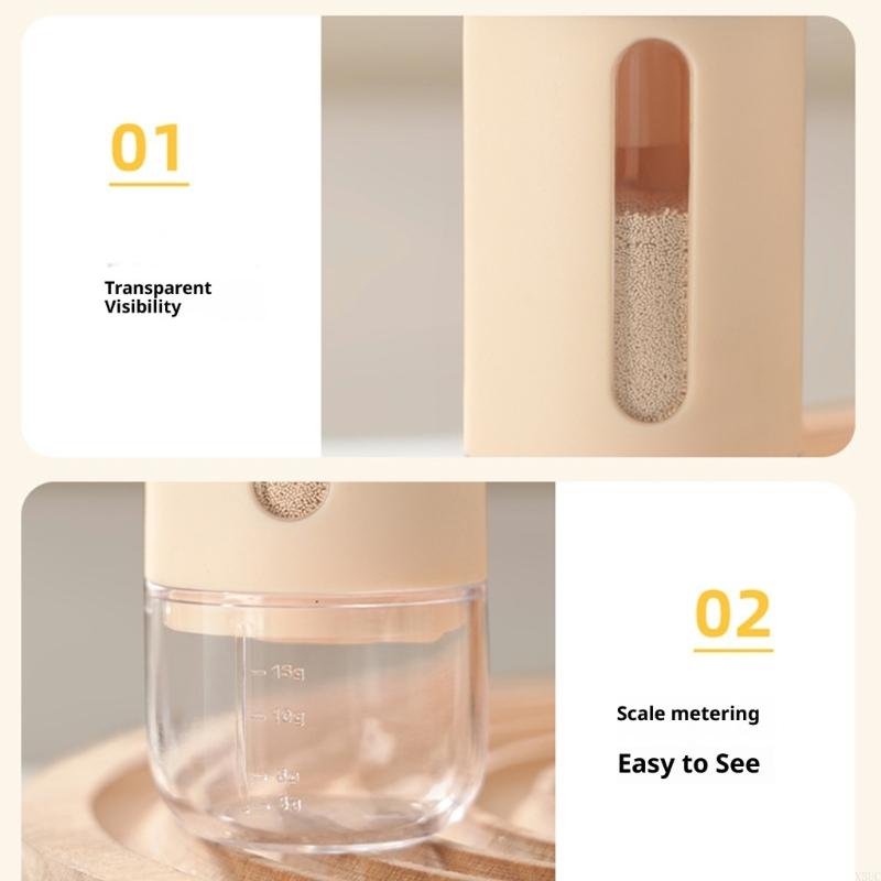 Kitchen Baking Storage Containers - Hijyenik Pres Tipi Baharat Dispenseri Mutfak