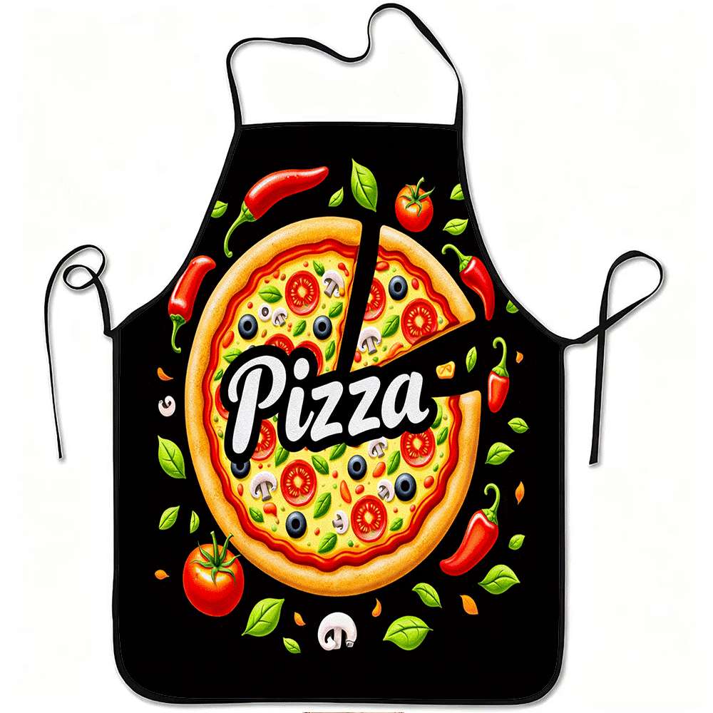 Baking Kitchen Design Ideas - 1 Adet Eğlenceli Pizza Temalı Önlük,