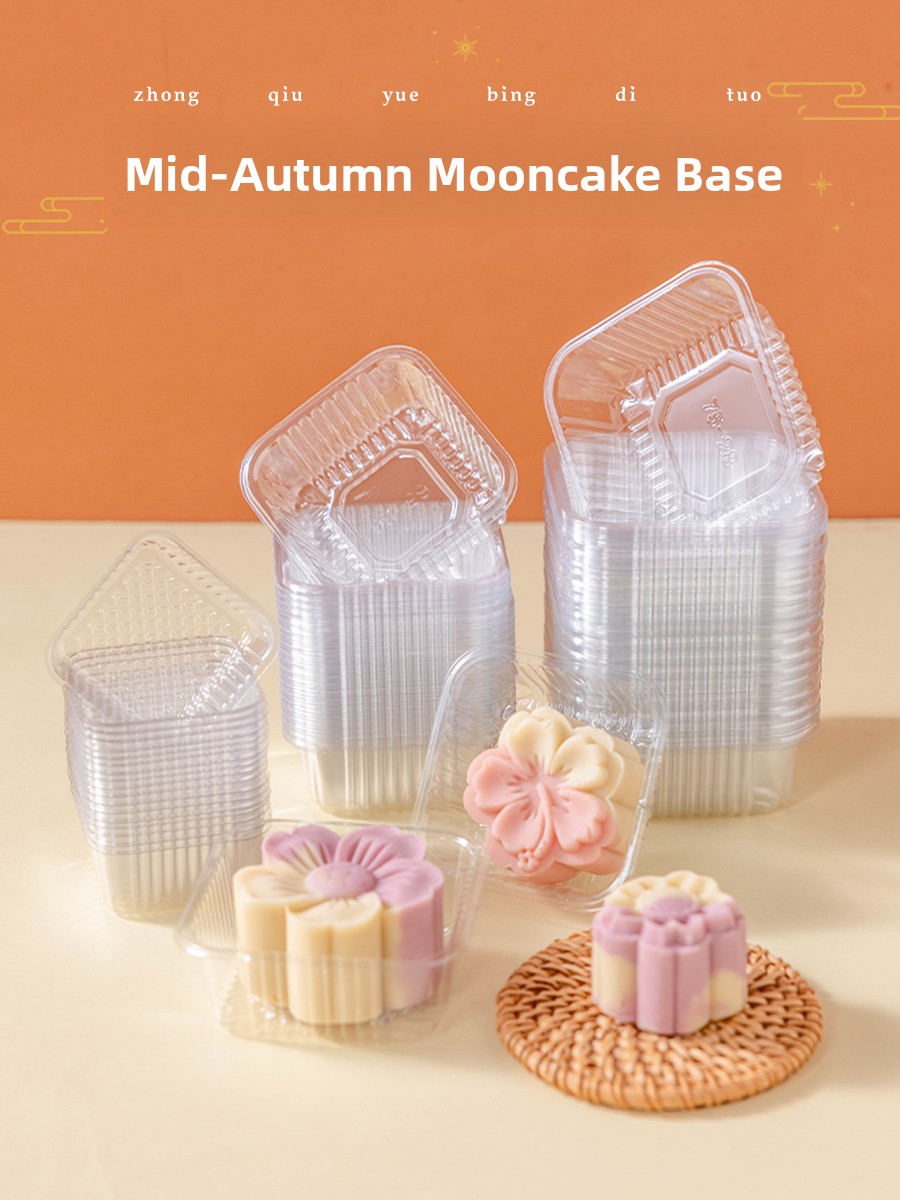 Kitchen Baking Area - Kalınlaştırılmış Plastik Ay Çöreği Paketleme Kutusu