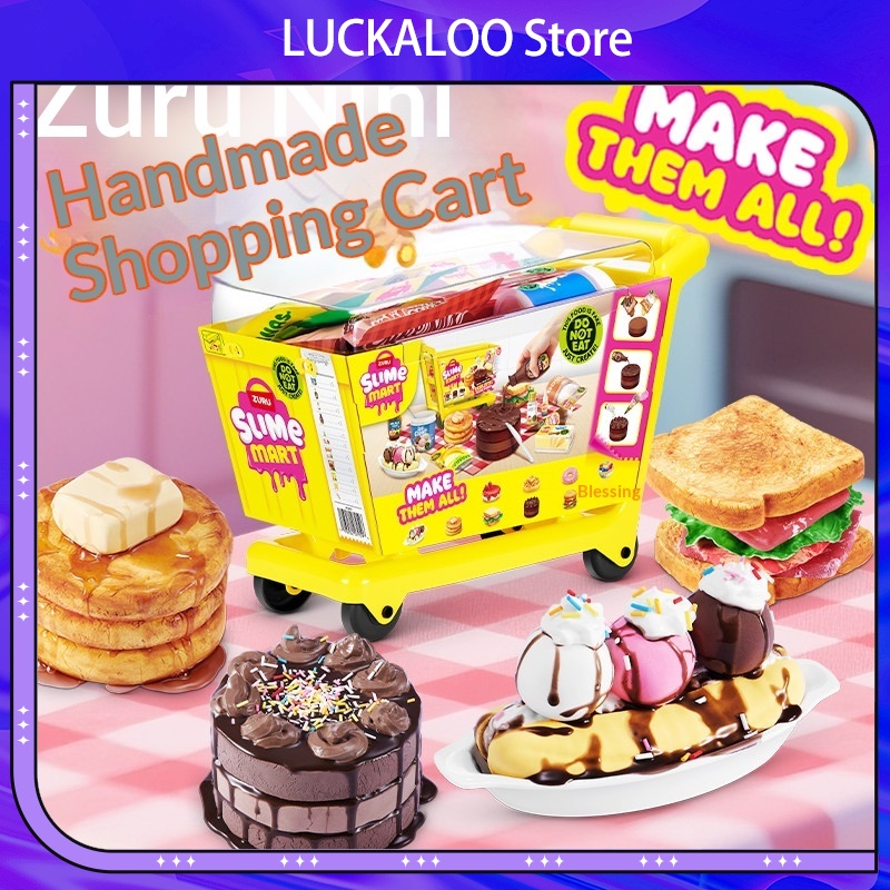 Miniature Baking Kitchen - Zuru Mini Slime Mart Alışveriş Arabası
