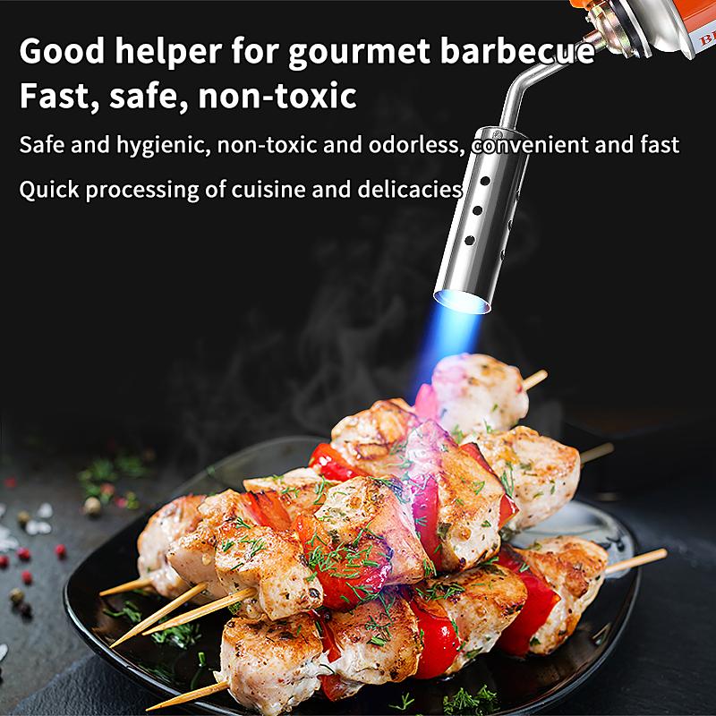 Kitchen Baking Torch - Bütan Gazlı Meşale Ayarlanabilir Pişirme Meşalesi