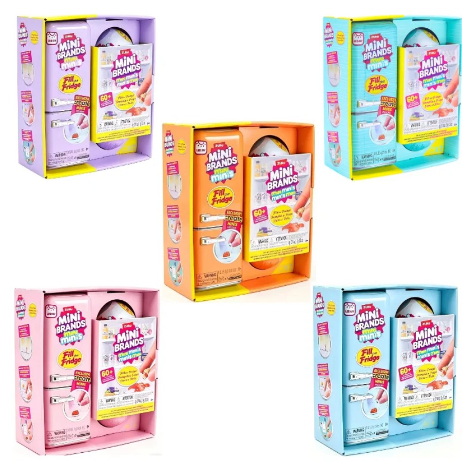 Miniature Baking Kitchen - ZURU 5 Sürpriz Mini Buzdolabı Topu