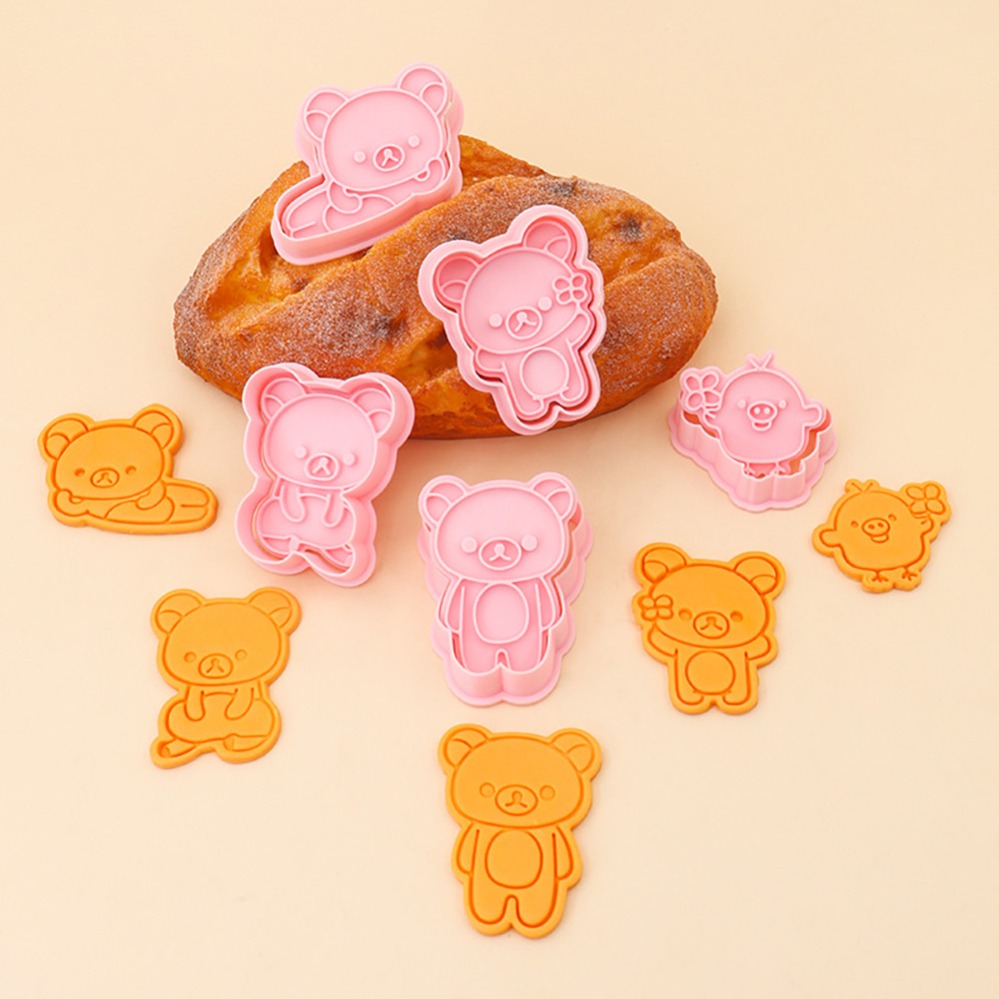 Kitchen Baking Items - Kurabiye Kesiciler Karikatür Ayı Bisküvi Kalıp