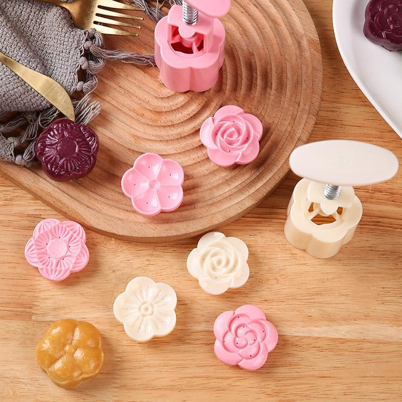 【LM】1 takım DIY Mooncake kalıp - Kitchen Baking Torch incelemesi ve fiyatı
