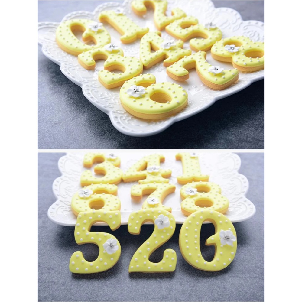 Sayılar Kurabiye Kalıpları Bis - Baking Kitchen Diy incelemesi ve fiyatı