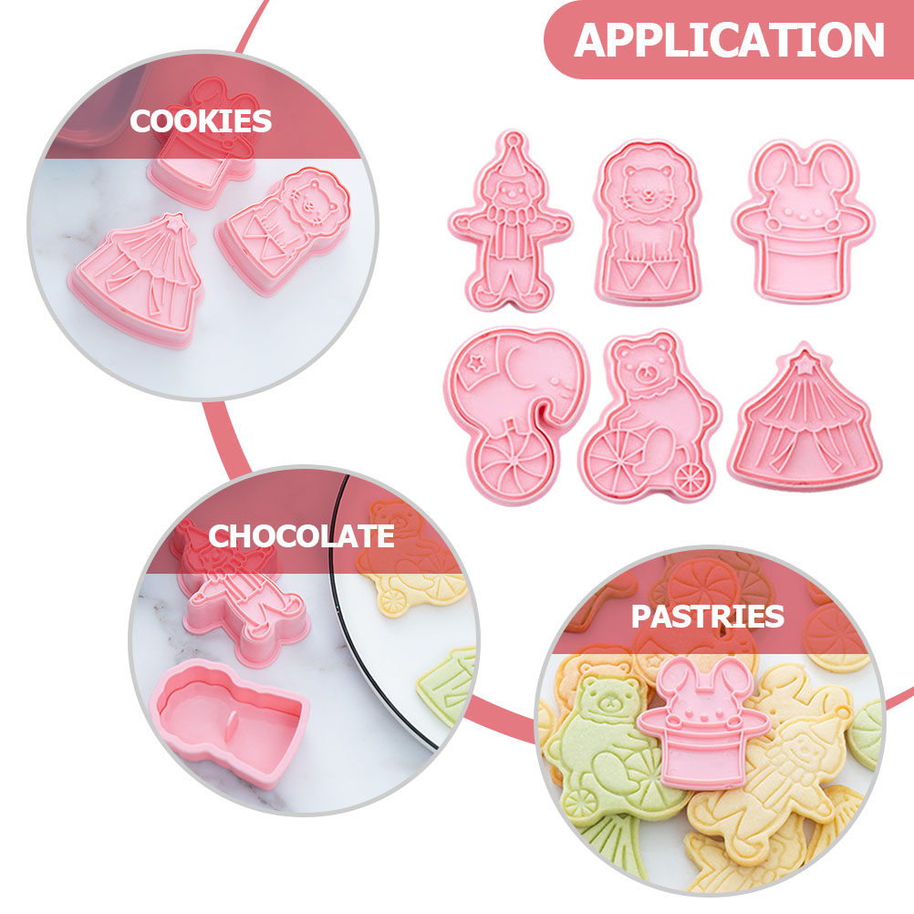 6 Adet Kurabiye Kalıbı Plastik - Baking Kitchen Diy incelemesi ve fiyatı