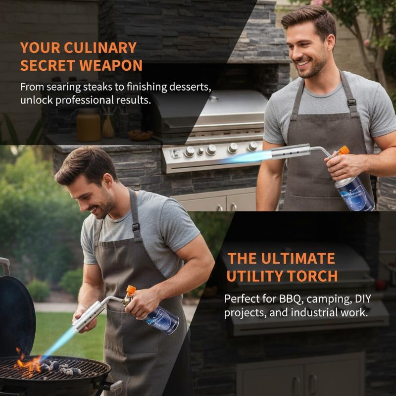 Bütan Gazlı Meşale Ayarlanabil - Kitchen Baking Torch incelemesi ve fiyatı