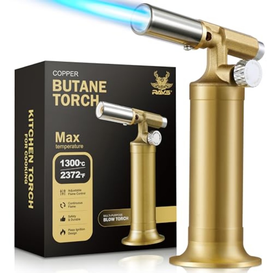 Bakır Bütan Meşale Çakmağı, Ay - Kitchen Baking Torch incelemesi ve fiyatı