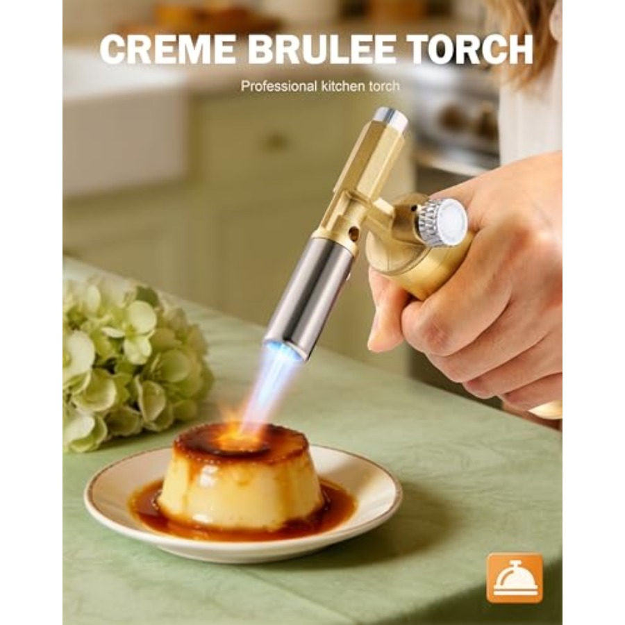 Bakır Bütan Meşale Çakmağı, Ay - Kitchen Baking Torch incelemesi ve fiyatı
