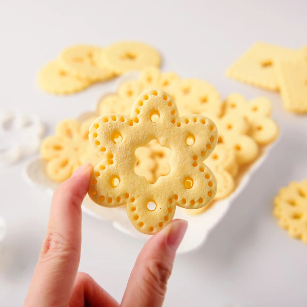 Geometrik Desenli Oymalı Kurab - Baking Kitchen Diy incelemesi ve fiyatı