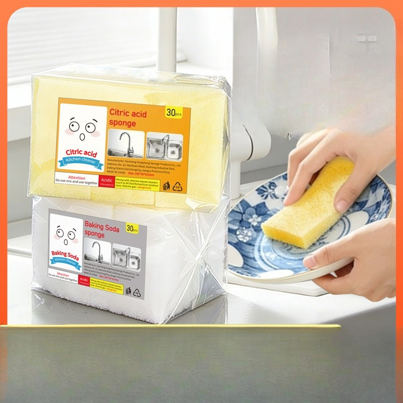 Bulaşık Süngeri Ovma Mendiller - Kitchen Cleaner Baking Soda incelemesi ve fiyatı