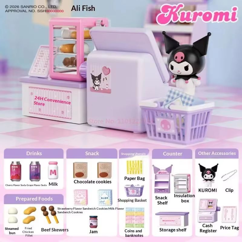 Sanrio Tüm Mutfak Serisi Kör K - Miniature Baking Kitchen incelemesi ve fiyatı